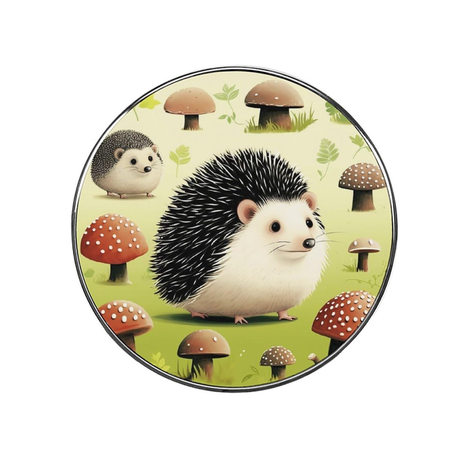 Fridge Magnets Waterproof Small Strong Magnets for Fridge Hedgehog Refrigerator Magnets Kitchen Accessories Cute Decorative Magnets for Whiteboard Locker Office Home Decor