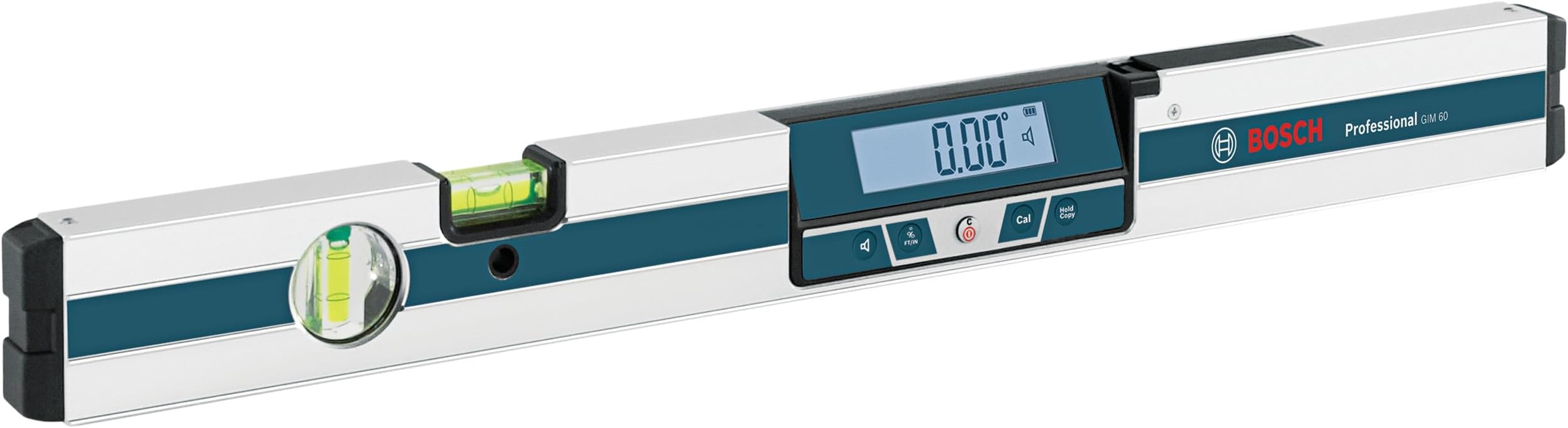 GIM 60 24 Inch Digital Level, Includes 4 AA Batteries & Carrying Case