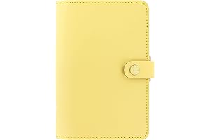 The Original Filofax Personal Organizer: Timeless Elegance and Practicality in Lemon Leather