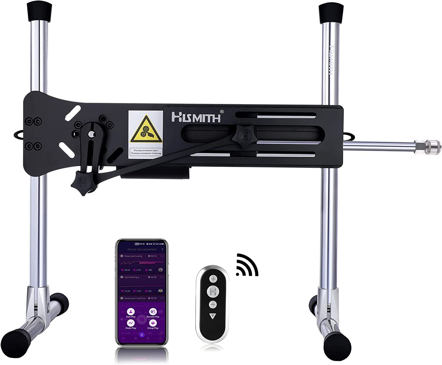 Buy Hismith Dildo Machine with Dildo,Premium Machine with KlicLok  System,APP and Wie Controlled,Sex Toys Online at desertcartZimbabwe