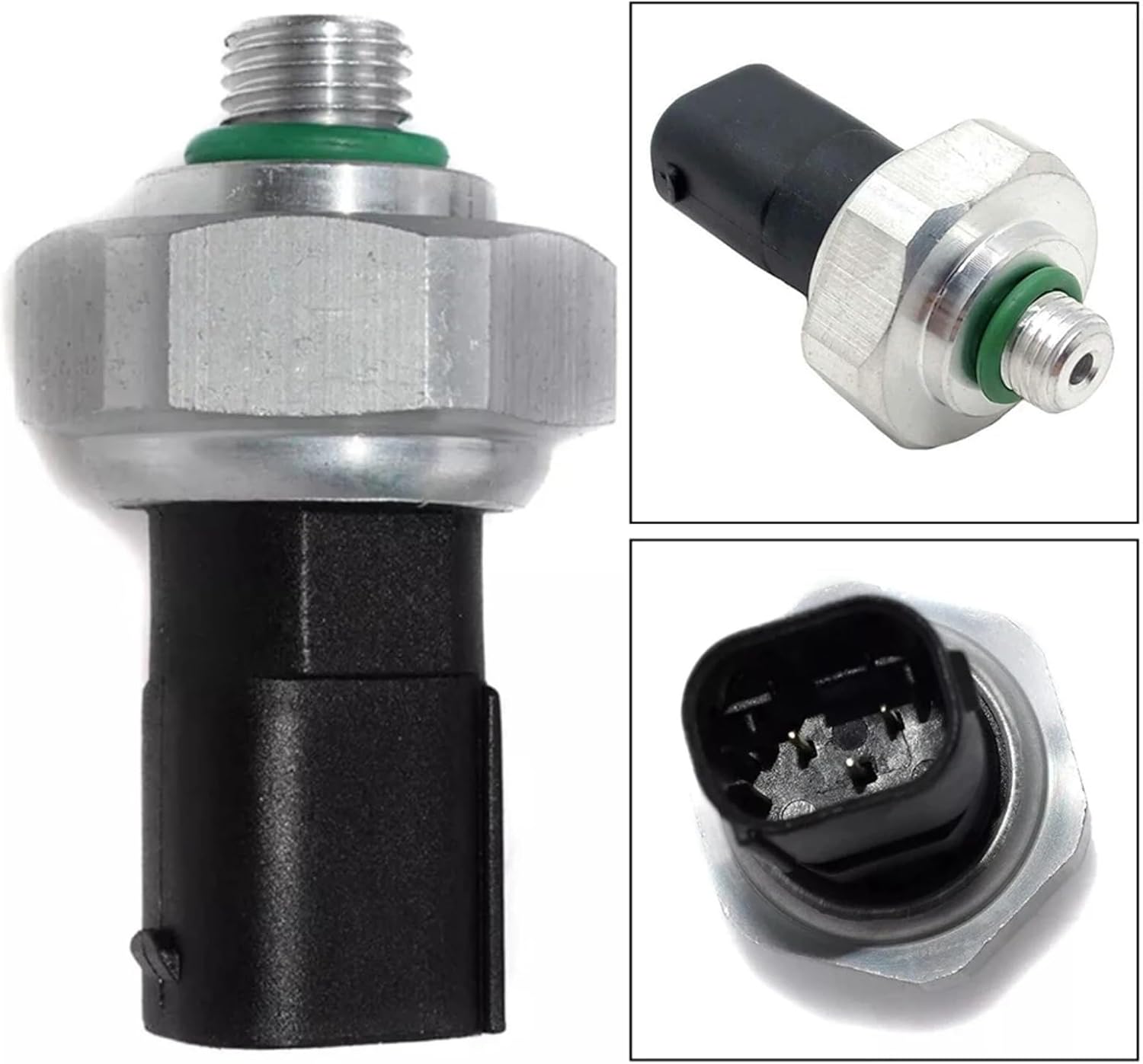 A/C Pressure Switch Sensor, for Benz, for C117 X117 A209 C209 C218 X218 S212 A207 C207 Car Air Condition Aircon Pressure Sensor A/C Pressure Sensor Transducer