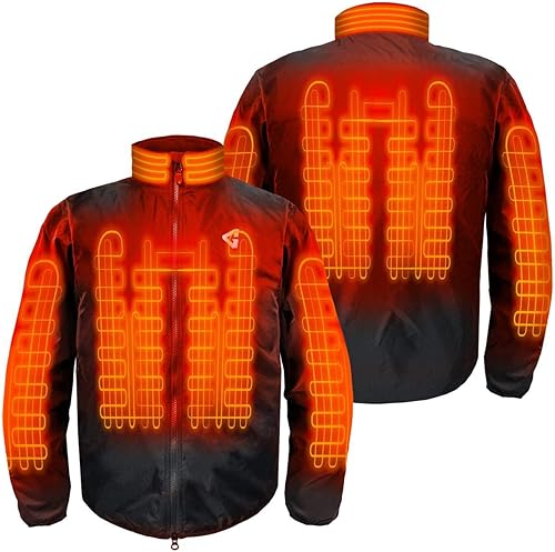 Miniatura 3 de Gerbing Forro de chaqueta térmica - Equipo de motocicleta de 12 V - 7 zonas de calor M/largo