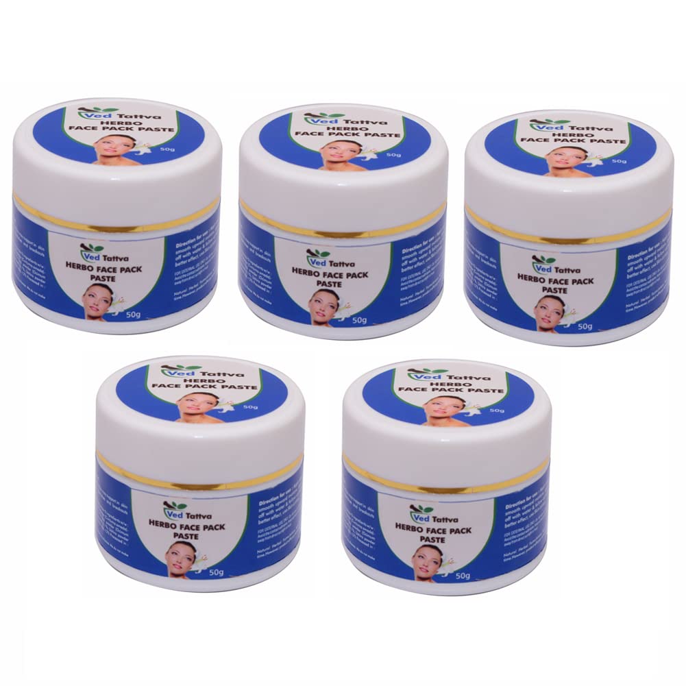 Ved TattvaHerbo Face Pack Paste 50 Gms Pack of 5
