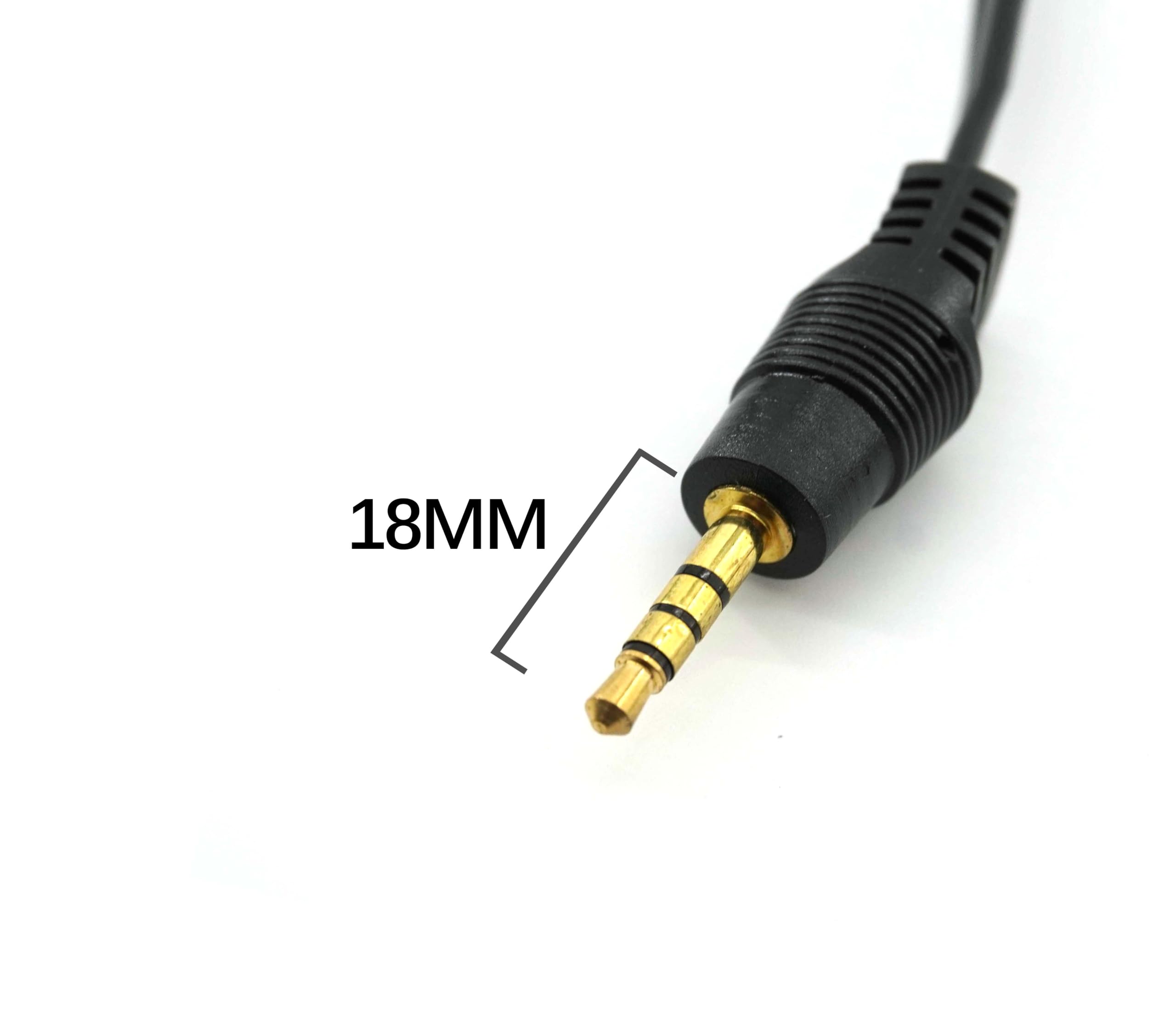 Kabel wyjściowy audio wideo 3,5 mm na 3,5 mm TRRS RCA na 3 gniazda RCA męskie, kompatybilny z TV, smartfonem, MP3, tabletem, głośnikami, kinem domowym, 3 m