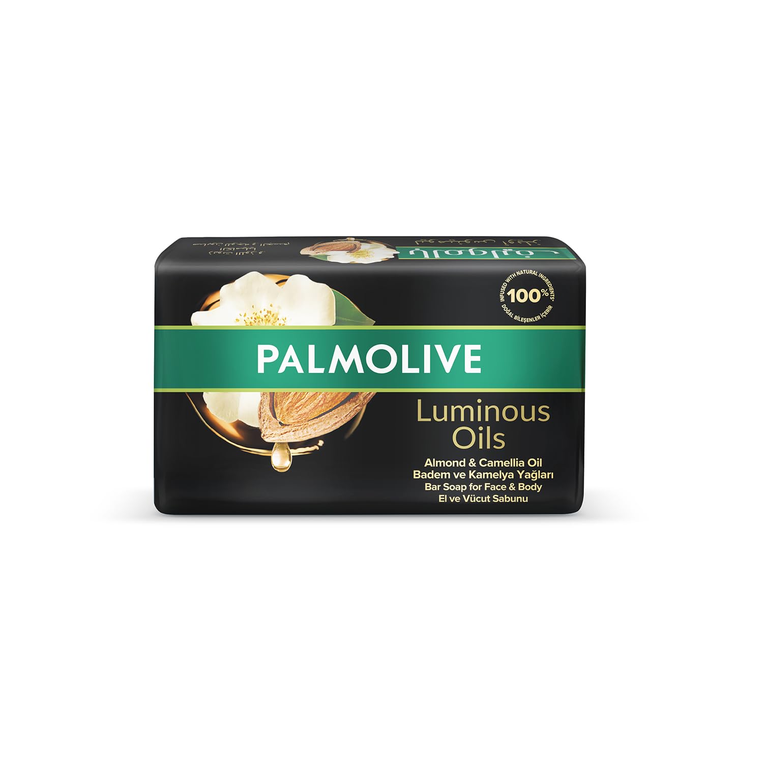 Palmolive Luminous Oils Badem Yağı & Kamelya Yağı Yüz ve Vücut Sabunu (150 gr)