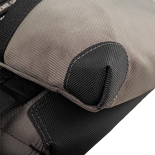 Bucket Boss Mullet Buster 3 Bag Tool Belt with Suspenders in Grey, 55135, Black, full size by Bucket Boss - Image 5