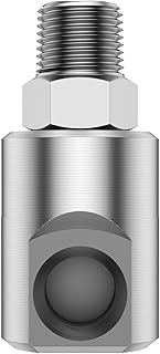 1/2 Inch MXF Garden Hose Reel Swivel Fitting, Heavy Duty Hose Reel Swivel Connector, Compatible with Home and Industrial Replace 9SS8MP50XFP50-Ni-AL #5124