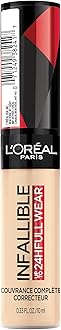 L’Oréal Paris Makeup Infallible Full Wear Waterproof Matte Concealer, Ivory