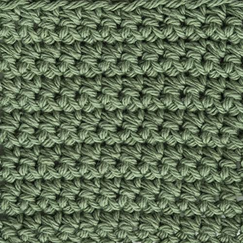Image of Lily Sugar N Cream Cones Sage Yarn - 1 Pack of 14oz /400g - Cotton - #4 Medium - 706 Yards - Knitting /Crochet