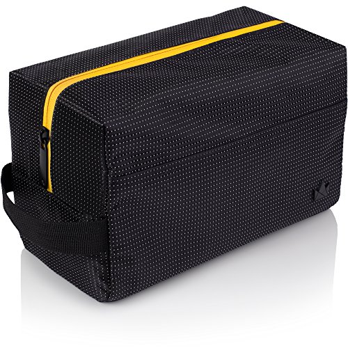 The Friendly Swede Toiletry Bag - Spacious, Lightweight Travel Hygiene Shaving Bag, Bathroom Bag for Men and Women