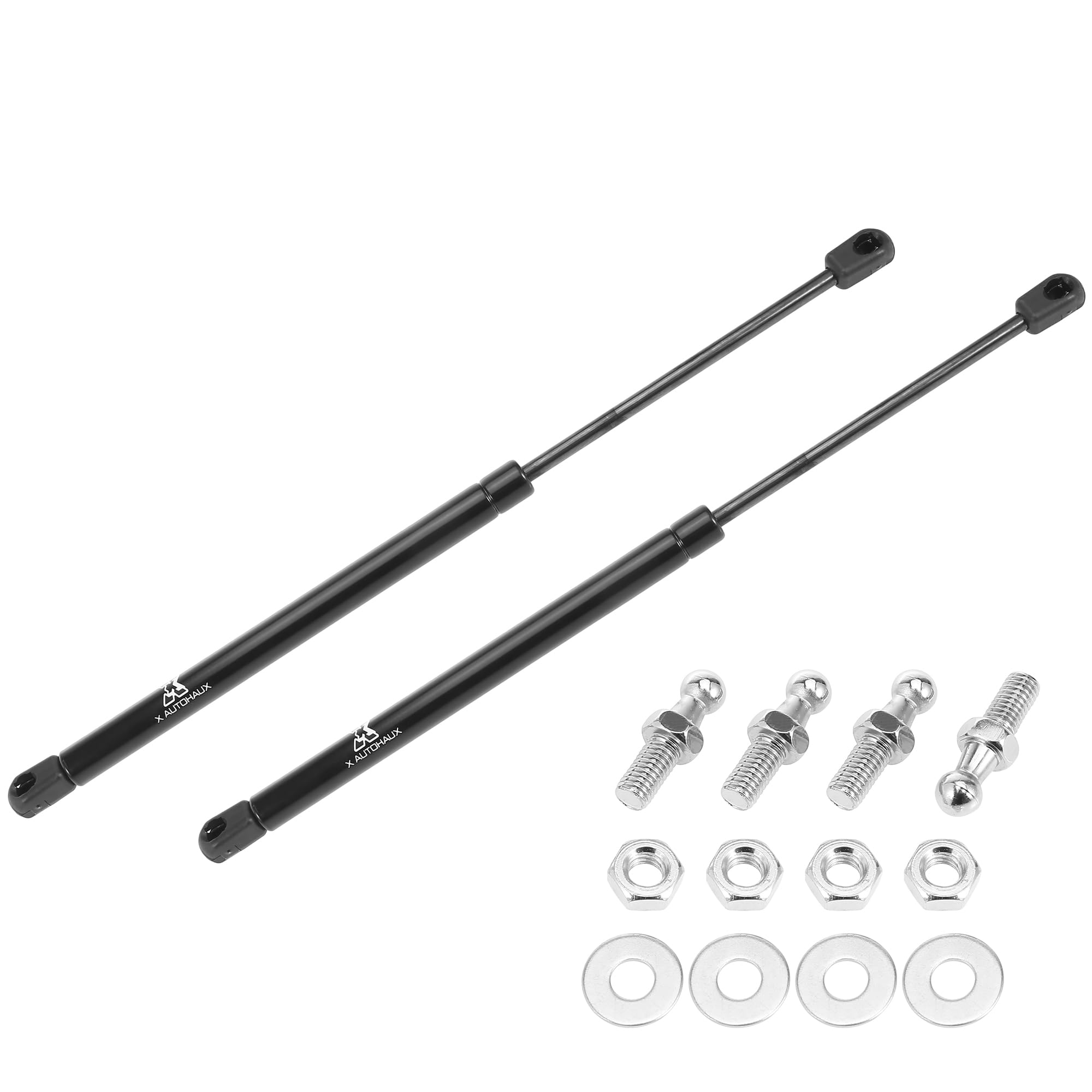 X AUTOHAUX Vérin À Gaz 40Lb 2Pcs Noir pour Voiture Camping-Car
