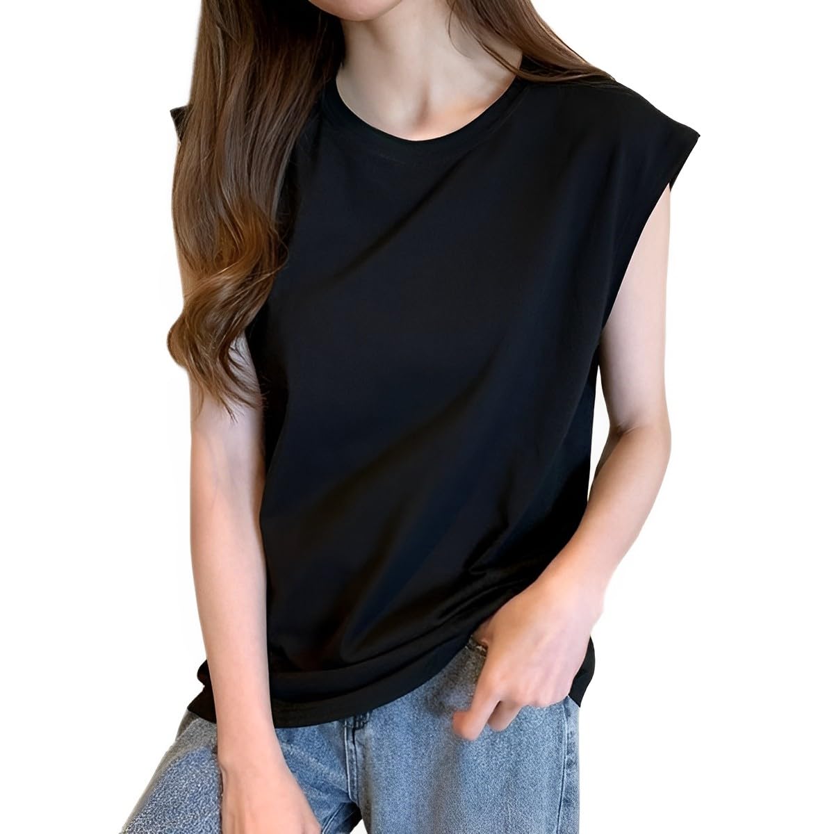 PLEATSPLEASE タンクトップ ノースリーブ カットソー ゼブラ 3 PLEATSPLEASE タンクトップ ノースリーブ カットソー ゼブラ 3