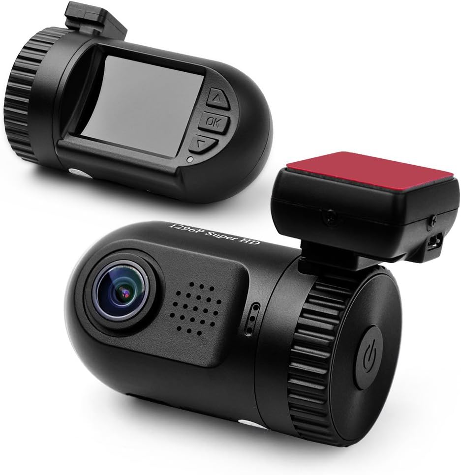 E-PRANCE Mini 0803 Ambarella A7LA50D Chip Full HD 1296P(Upgrade Mini 0801) 4GB Memory Card
