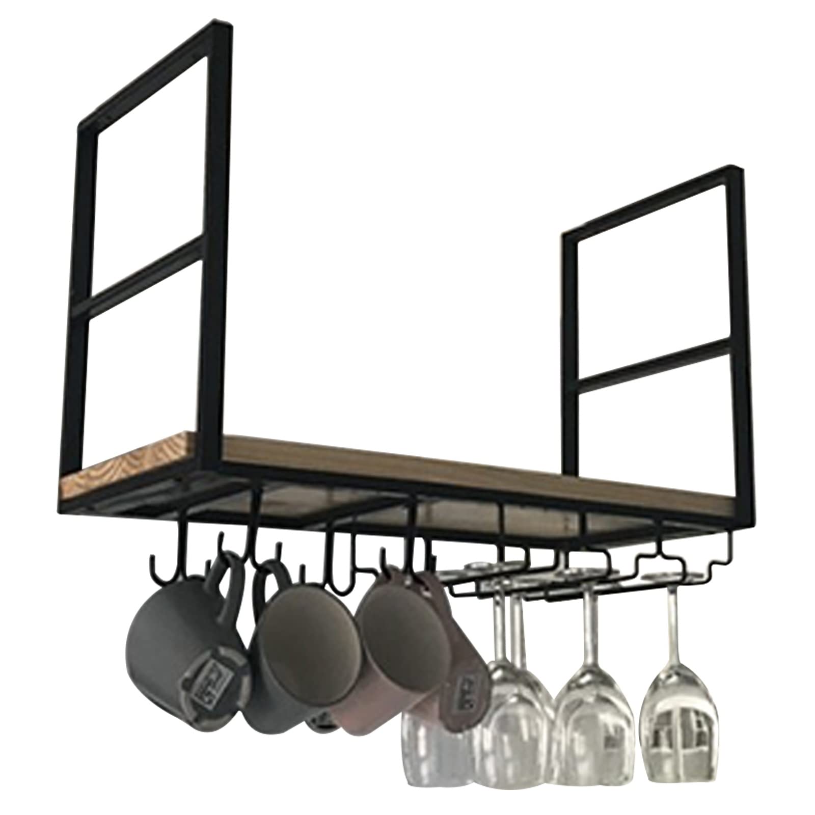 Support de fleurs suspendu et étagère de rangement de plafond pour garage et cave