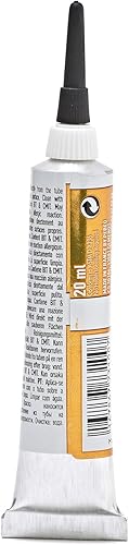 Miniatura 2 de Pebeo Vitrail - Pintura dimensional para alivio de cernas, tubo de 0.7 fl oz con boquilla, King Gold