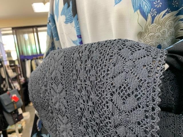 Amazon.co.jp: 単衣夏の浴衣に 1点のみ！『撫松庵』おしゃれ用レース  