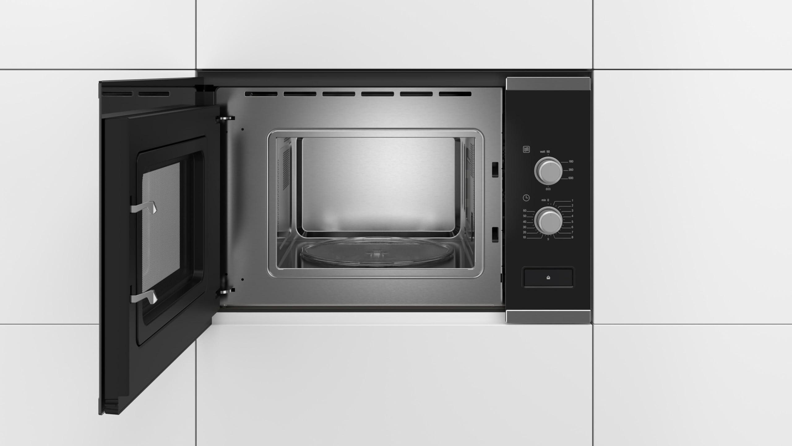 Bosch BFL520MS0 Microondas, Negro
