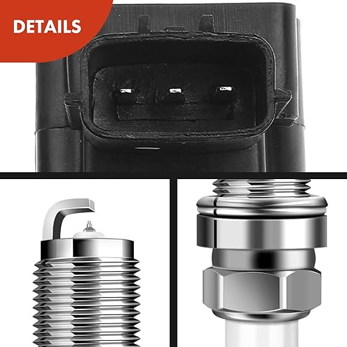 Miniatura 6 de A-Premium Juego de 8 bobinas de encendido y bujías de iridio compatibles con Nissan Pathfinder 2008-2012, Titan 2008-2015 e Infiniti QX56 2007-2010,