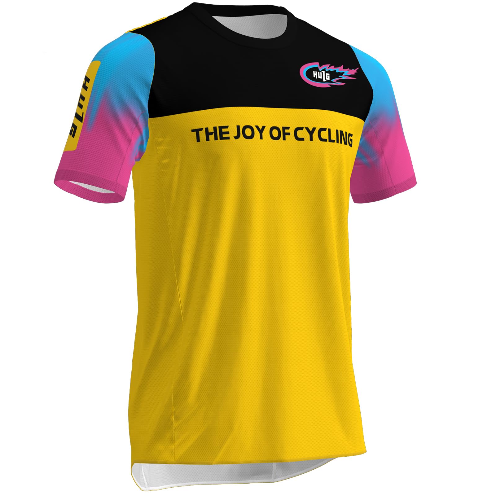 Maillot MTB,Maillot Cycliste Homme,T-Shirt MTB À Manches Courtes pour Homme,Haut De Vélo pour Homme,Maillot Motocross, Maillot BMX