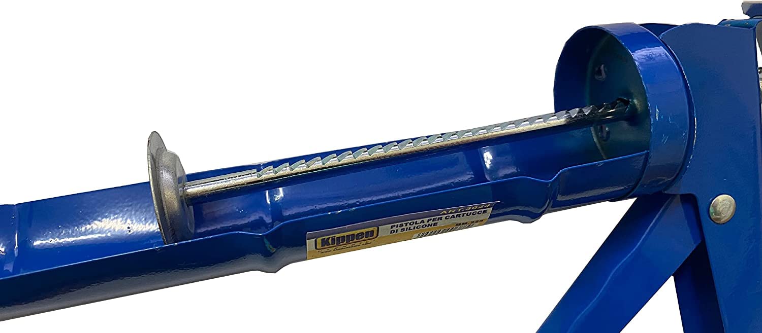 kippen 3024A - Gun for Silicone Cartridges in Painted Sheet Metal, Blue - Image 2