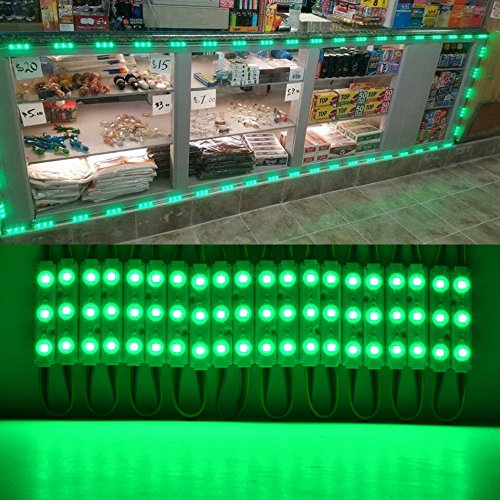 60Leds Decorative Led Light Fixtures Weather-Resistant 12V 5050 Rgb Injection Module Light With Led Project Lens For Shop Bars Led Sign Caravan Exterior Lighting #TOP1