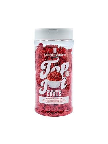 Miniatura 8 de Pastry Chef's Boutique - Rizos de chocolate belga - Blossom Curls Duo Chocolate - 5 oz