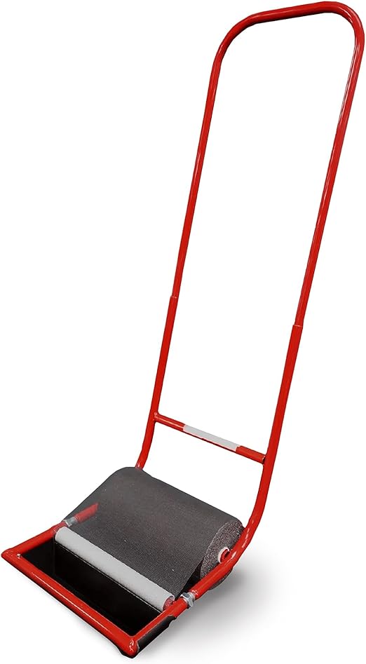 Original Sticker Burr Roller Remover Yard Tool Wide for Easy Yard Cleanup | Push Model 1.0 Burr & Sticker Removal | Effortless Goat Head Roller and Picker | 12" | Made in USA (Classic)
