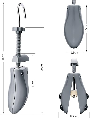Vista 24 de eachway - Estirador de zapatos para hombre y mujer, ajusta el largo y ancho del calzado, para tallas de hombre de EE. UU. de 10 a 13.5 L