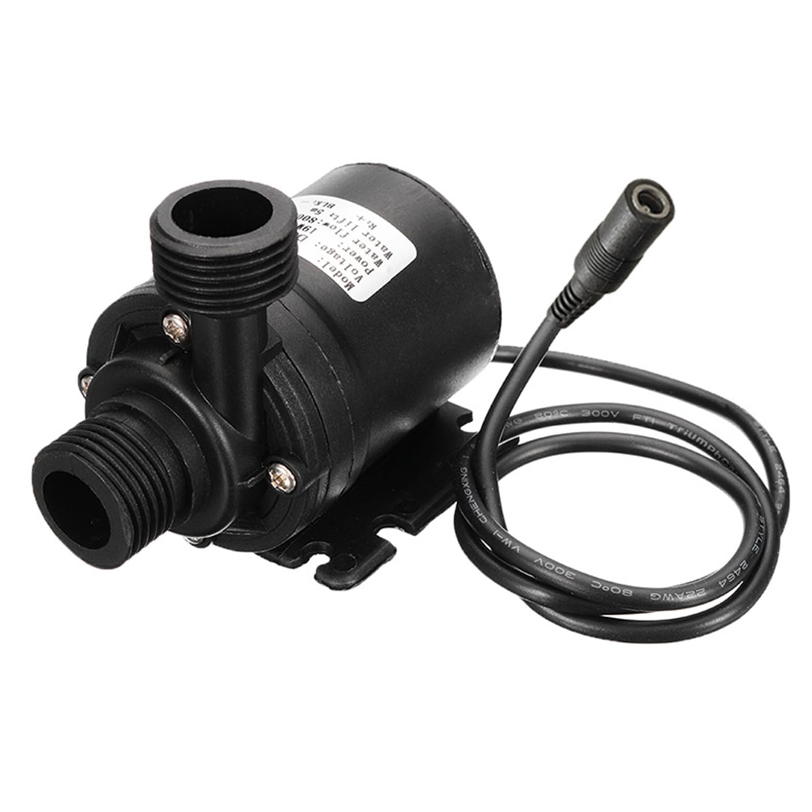 Tsophreniq Quiet DC12V 24V Brushless Motor Submersibles Pumps 13L / min Lift 5.5M Shower Boosters Pumps Waterproof Plugs Submersible-pump