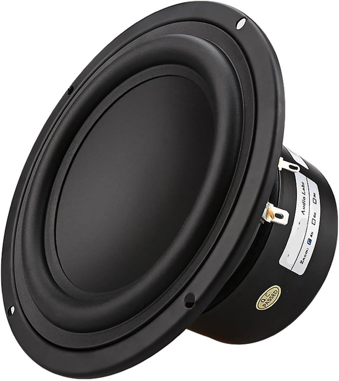 1Pcs 5.25 Inch Subwoofer Speaker 4/8 Ohm 40W Woofer Speaker Strong Bass Home Theater for Bookshelf Speaker Car Audio DIY(8 ohm)