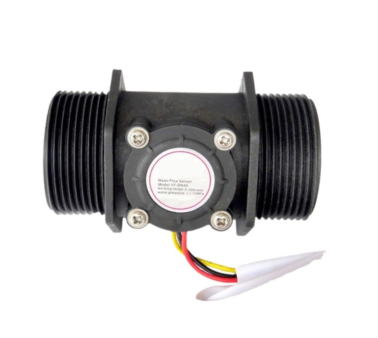 Flow Sensor Meter Digital Pipeline Water Flow DN40 1.5-inch Flowmeter Flow Sensor Flowmeter Flow Control 5~150L/Min