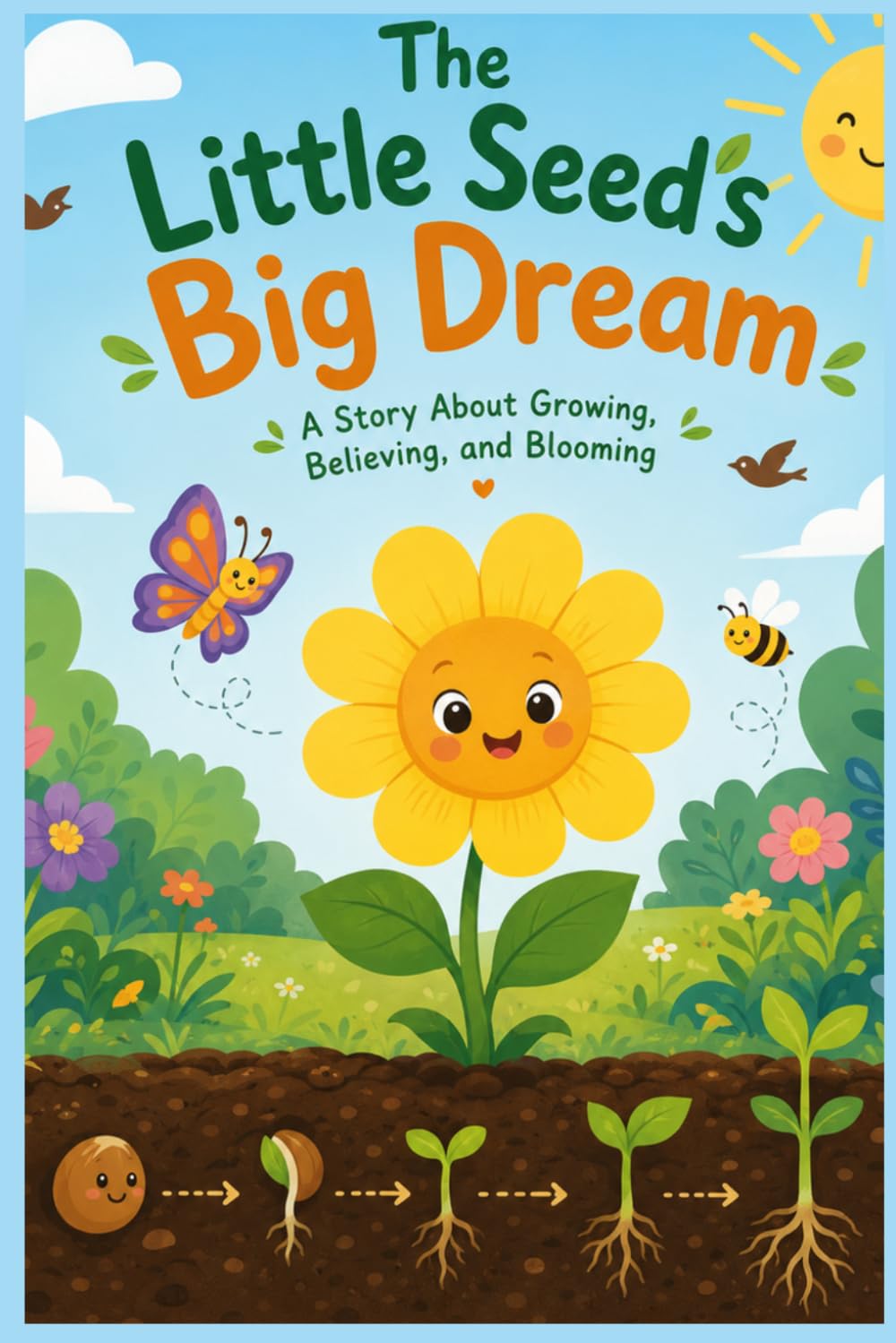 The Little Seed's Big Dream: A Story About Growing, Believing, and Blooming