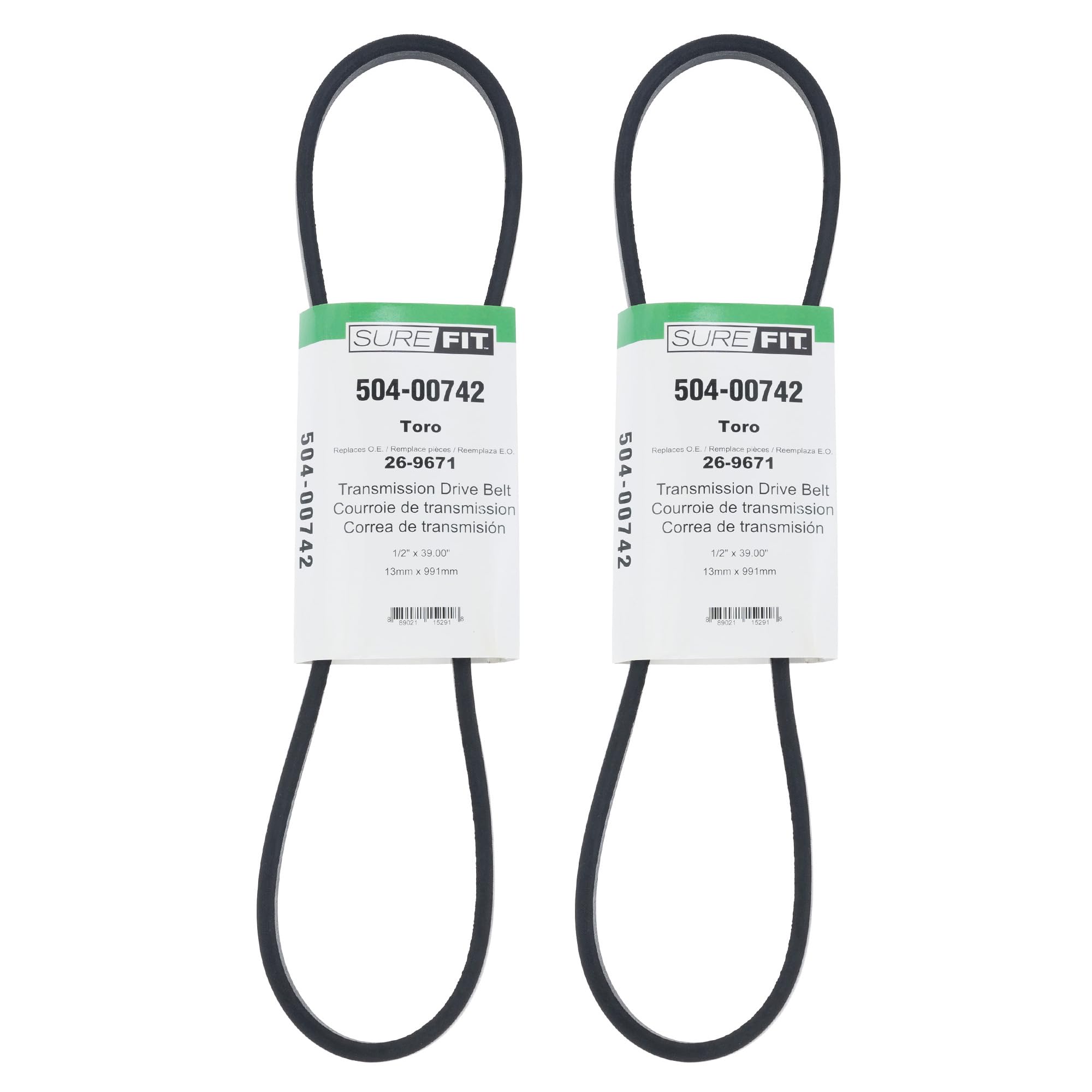 べー Amazon.com: SureFit Transmission Drive V-Belts Replaces Toro