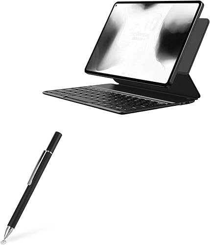BoxWave Lápiz óptico compatible con Chuwi HiPad Pro, lápiz capacitivo FineTouch, lápiz capacitivo súper preciso, color negro azabache