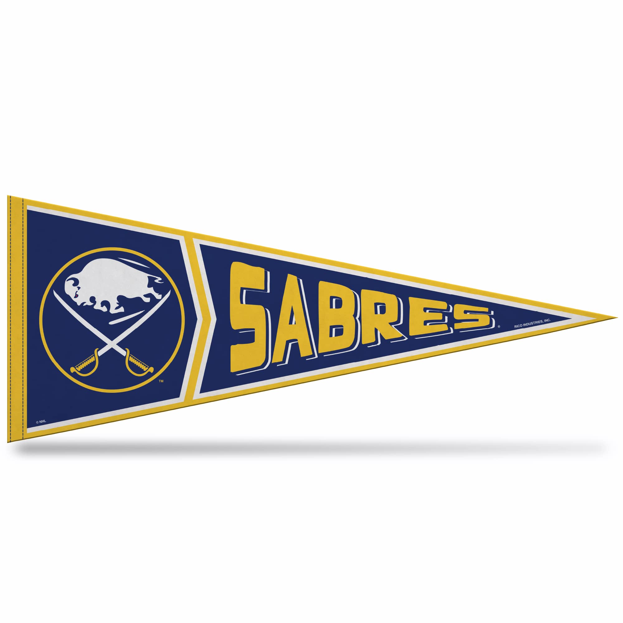 Rico Industries NHL Hockey 12" x 30" Felt Wall Décor Pennant - Great for Home/Bed Room/Man Cave Décor