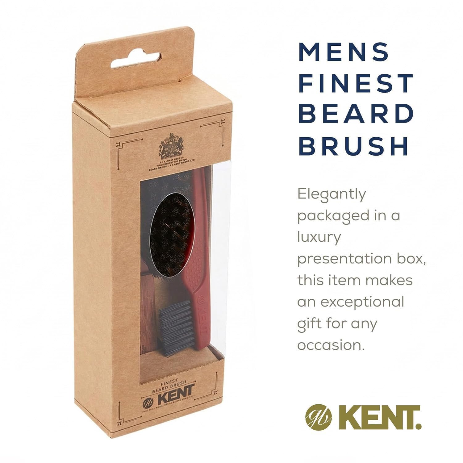 Amazon.com : Kent BRD7 Horsehair and Nylon Blend Soft Beard Brush