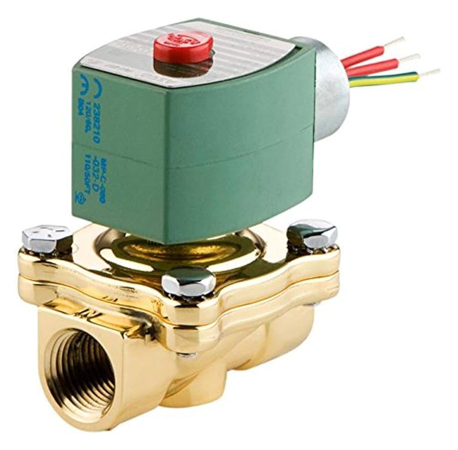 ASCO 8210G054-24/DC Brass Body Pilot Operated General