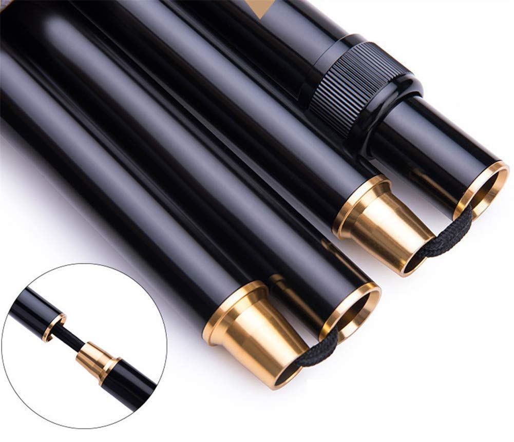 Bastón Plegable telescópico Plegable - Ayudas para Caminar de Aluminio con luz LED - Ligero, Moderno, bastón de Viaje, fácil de Plegar con Alarma para Personas Mayores - para Hombres, Mujeres,