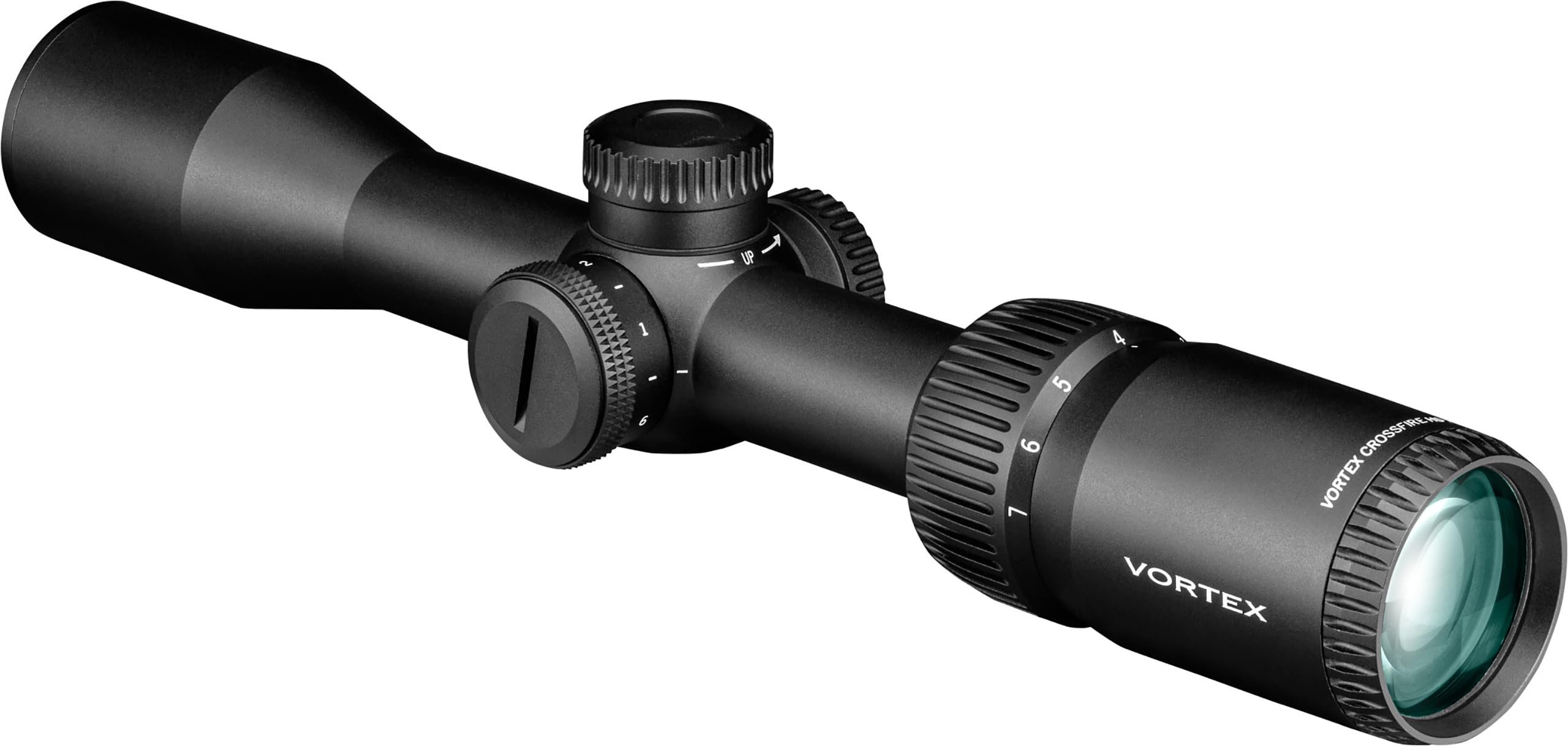 Vortex Crossfire HD 2-7x32 Second Focal Plane, 1-inch Tube Riflescope - Illuminated Dead-Hold 2A BDC MOA