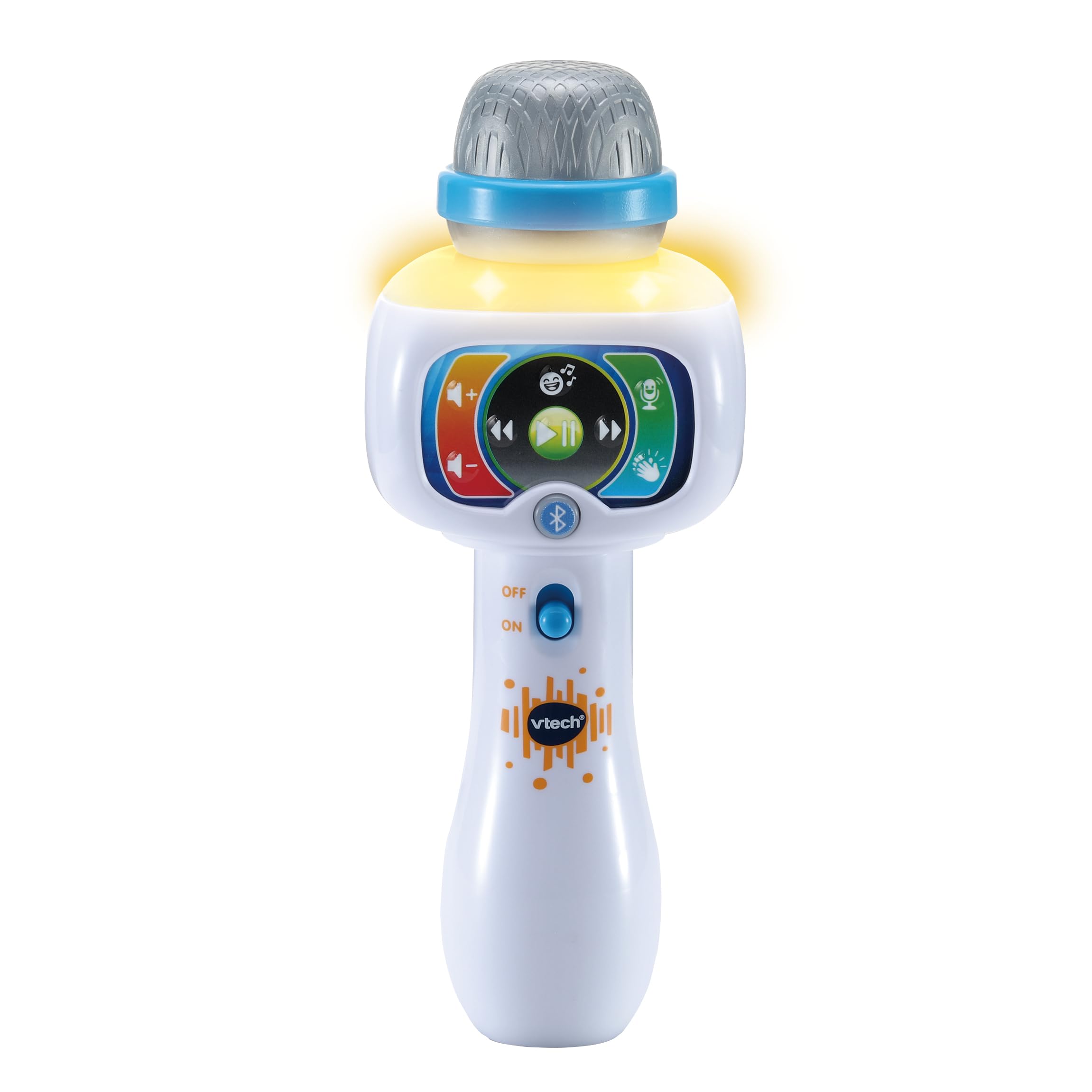 VTech - Micrófono Infantil Karaoke Canta Conmigo, Juguete para niños +2 años, Color Blanco, Versión ESP