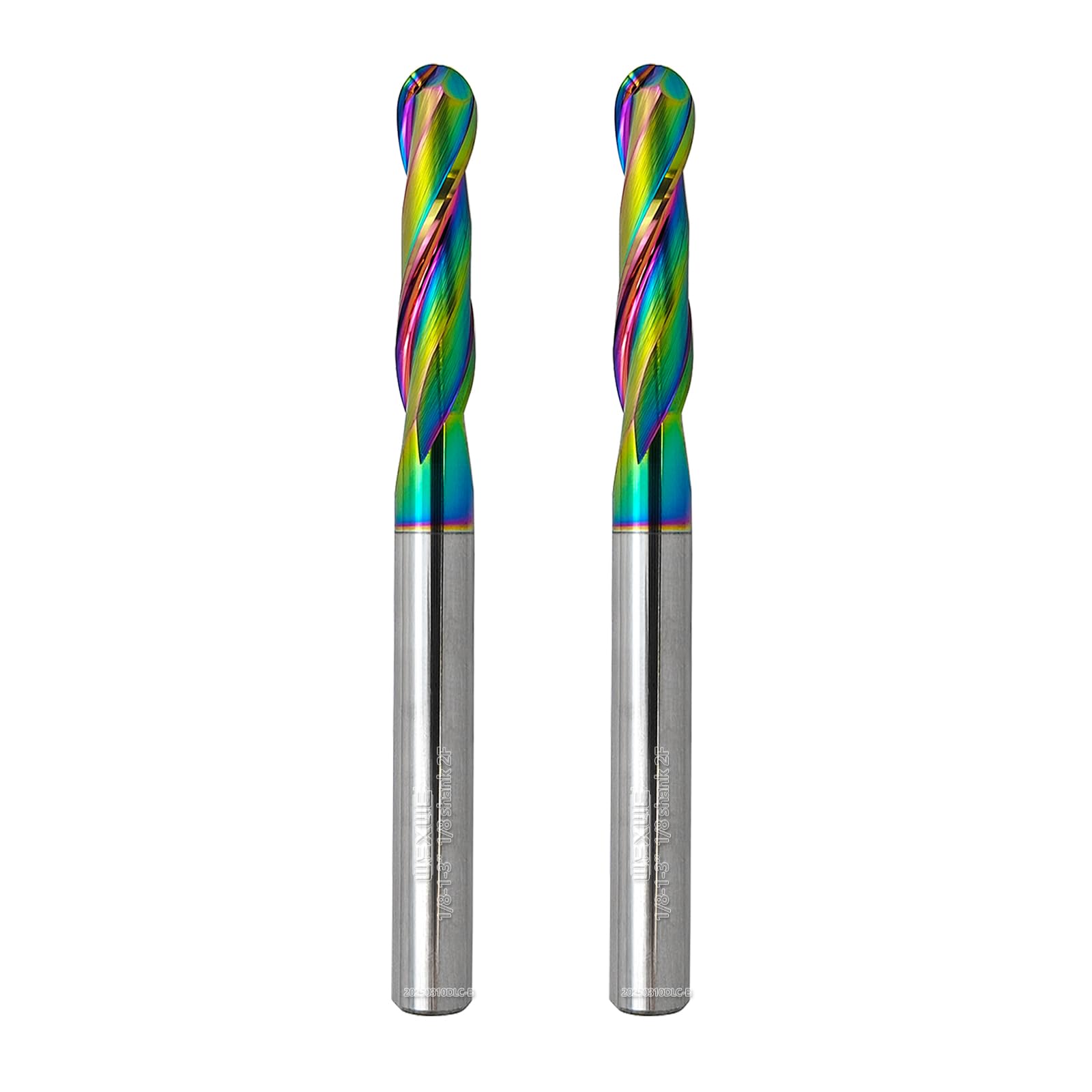 Ball Nose End Mill - Carbide, DLC Coating -9