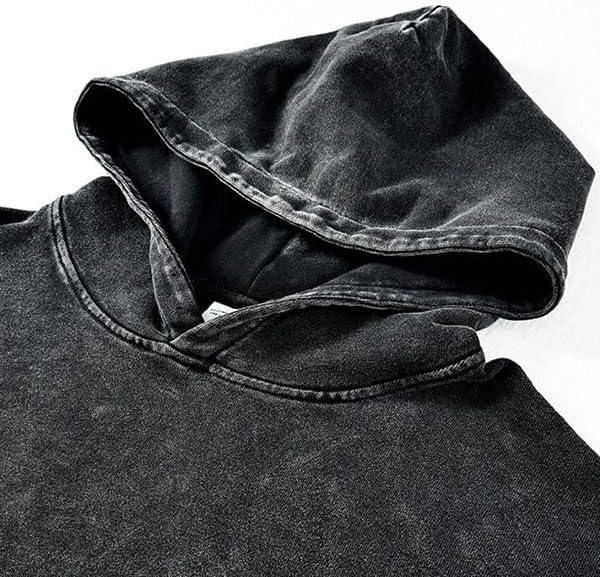 Unisex Anime Washed Hoodie Cosplay Costume Men Vintage Sweatshirts Long Sleeve Casual Hooded Pullover for Women - Image 3