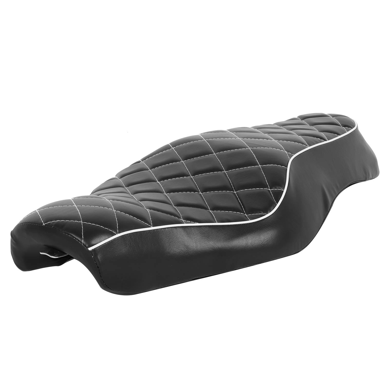 Dioche Siodło Two Up Kierowca Motocykla Pasażer Two-Up Ergonomiczne Dopasowanie do Forty Eight Iron Nightster/XR1200X