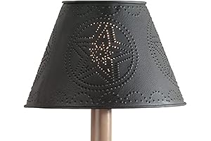 Park Designs Metal Star Shade - 10" - Black
