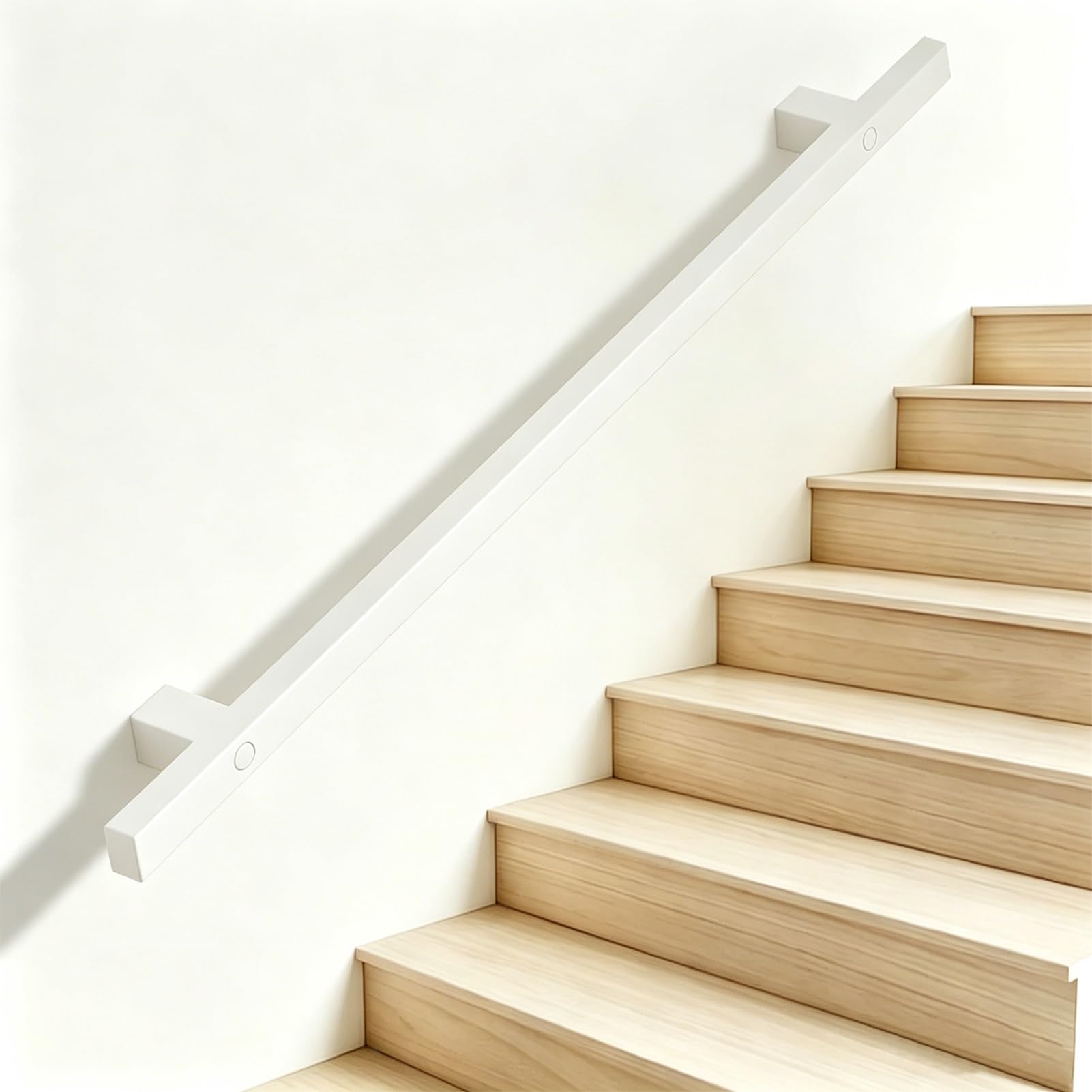 Drsyffsup One Color Stairs Staircase Handrail Banister Rail Support Kit