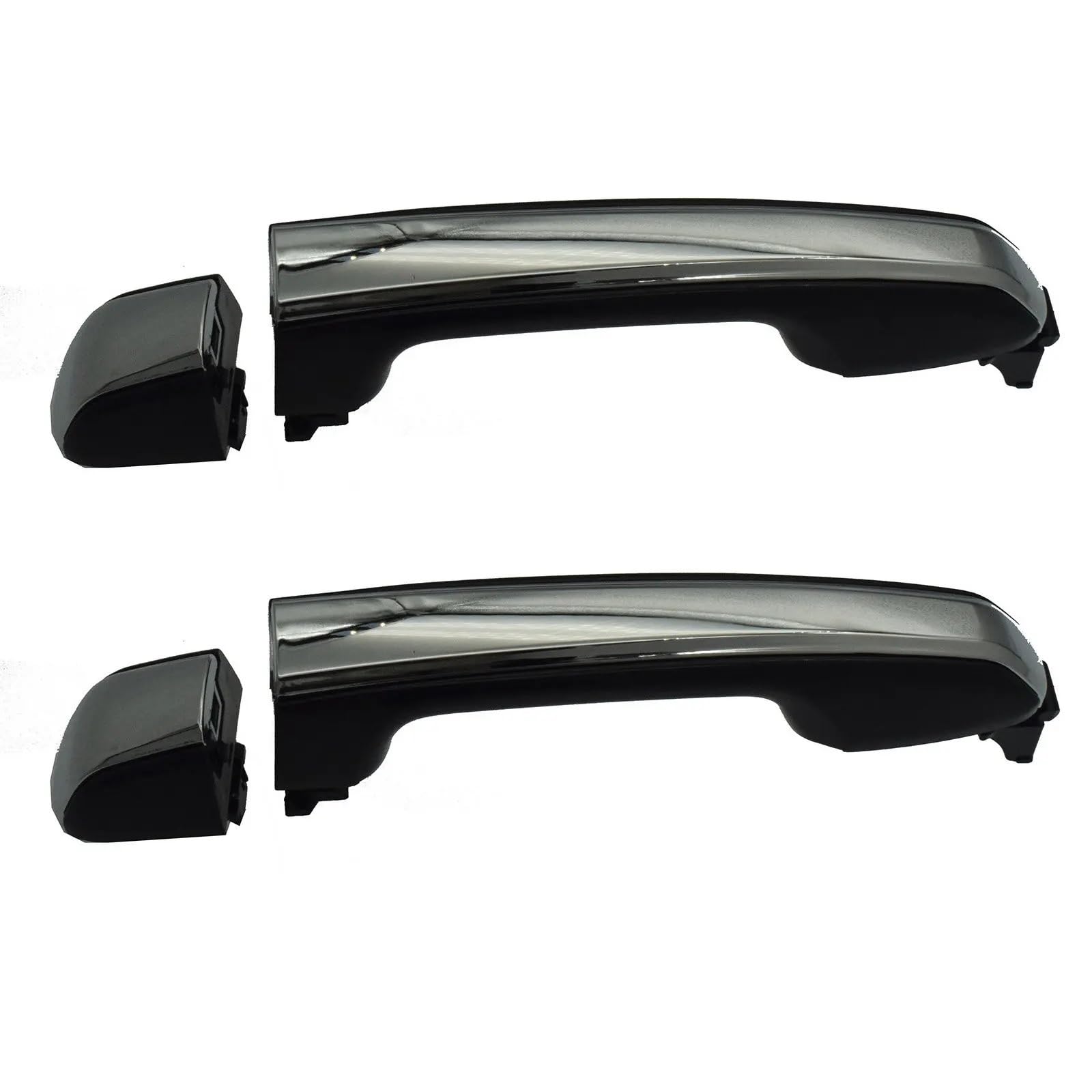 OUVECR for Lexus GX460 2010 2011 2012 2013 2014 2015 2016 2017 1PC/2PCS Rear Left/Right Exterior Door Handle 69210-60170 Car Outer Door Handle(2 Pieces)