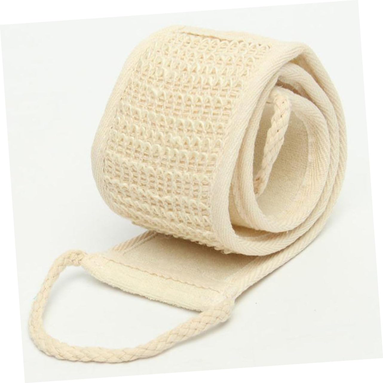Cinghia da Bagno Esfoliante in Sisal e Spugna 10 Pezzi | Beige, Strisce Lunghe per Doccia, Pulizia dei Pori e Pelle, Confezione da 10