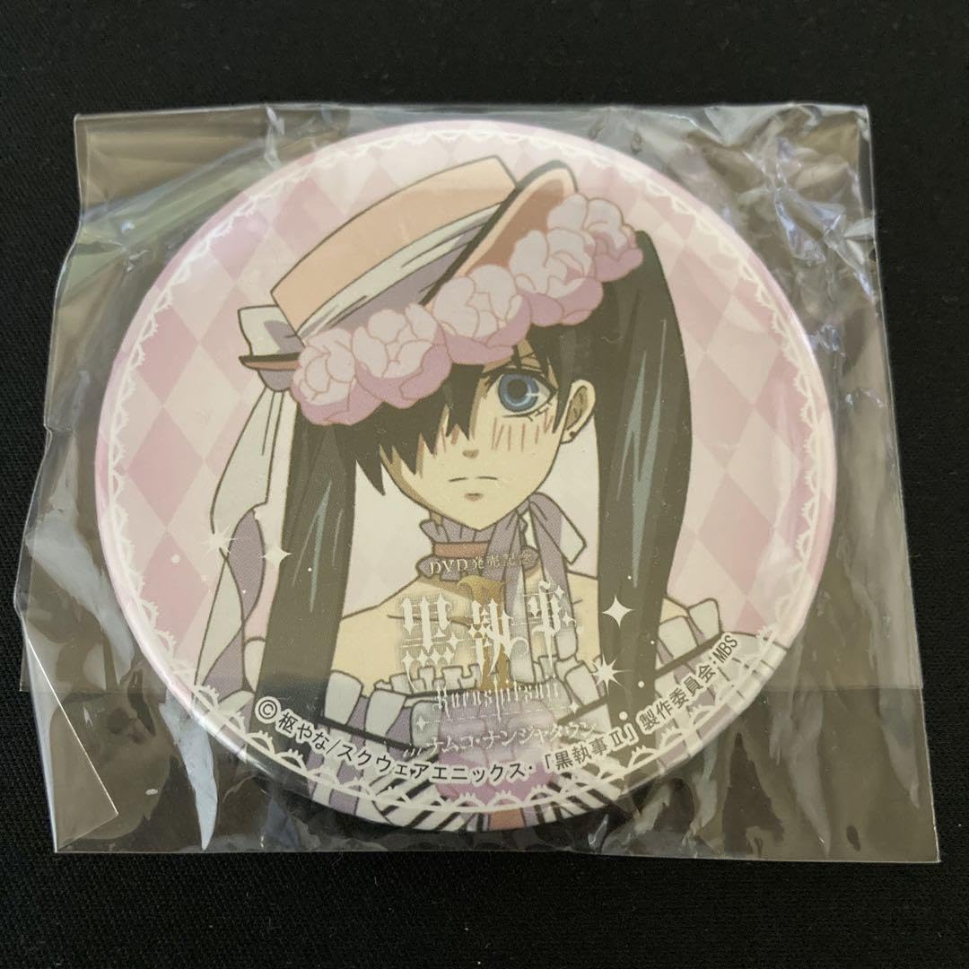 フクナガフミ⭐︎黒執事　ナンジャタウン　シエル　駒鳥　缶バッジ 黒執事ナンジャタウン缶バッジ駒鳥シエル