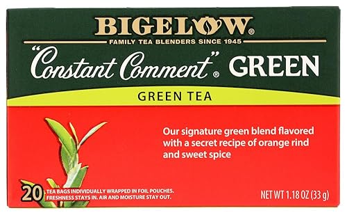 Bigelow Constant Comment Bolsas de Té Verde  20 ct  3 Paquetes
