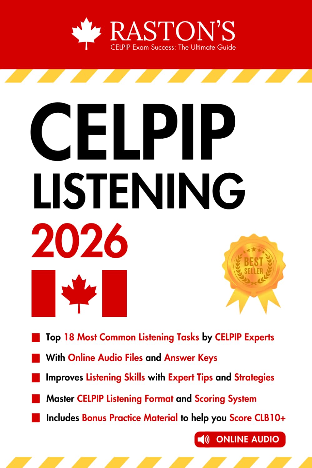 CELPIP Listening Strategies: Best Tips & Strategies to Target CLB 10+ with Practice Questions & Answers (2023 Edition) (CELPIP Practice Books: Target CLB 10+)
